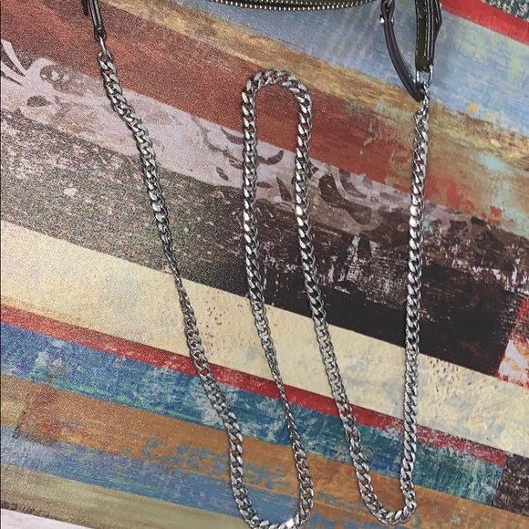 Leather petite chain purse - Picture 4 of 6